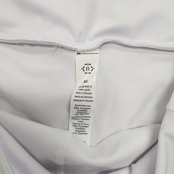 Nanette Lepore Play White Active Skort XL - Picture 3 of 4